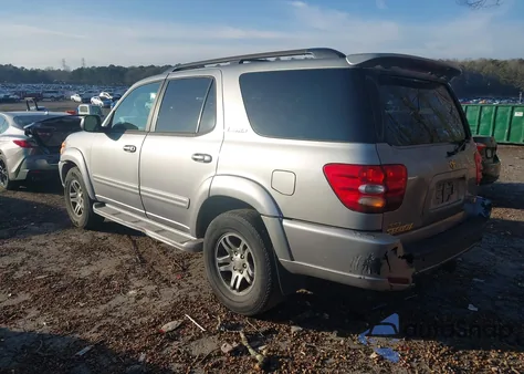 2003 Toyota Sequoia Limited V8 из США, поврежденный, VIN 5TDZT38A83S165843